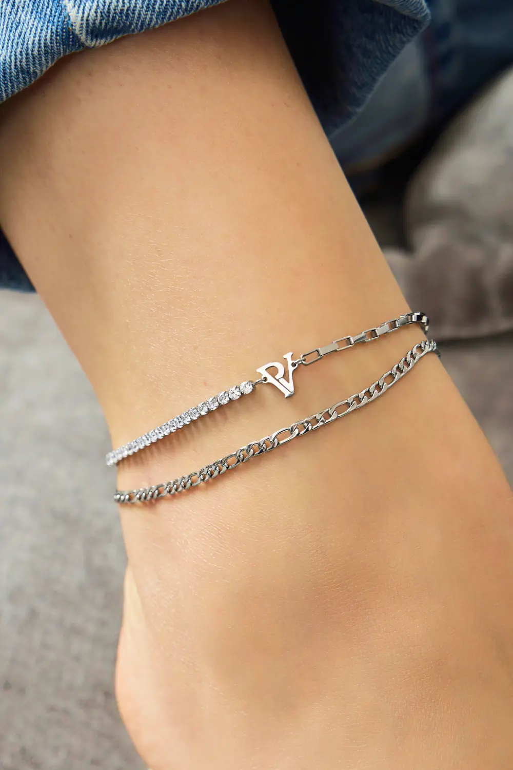 Anklet Set Silver - Image 2