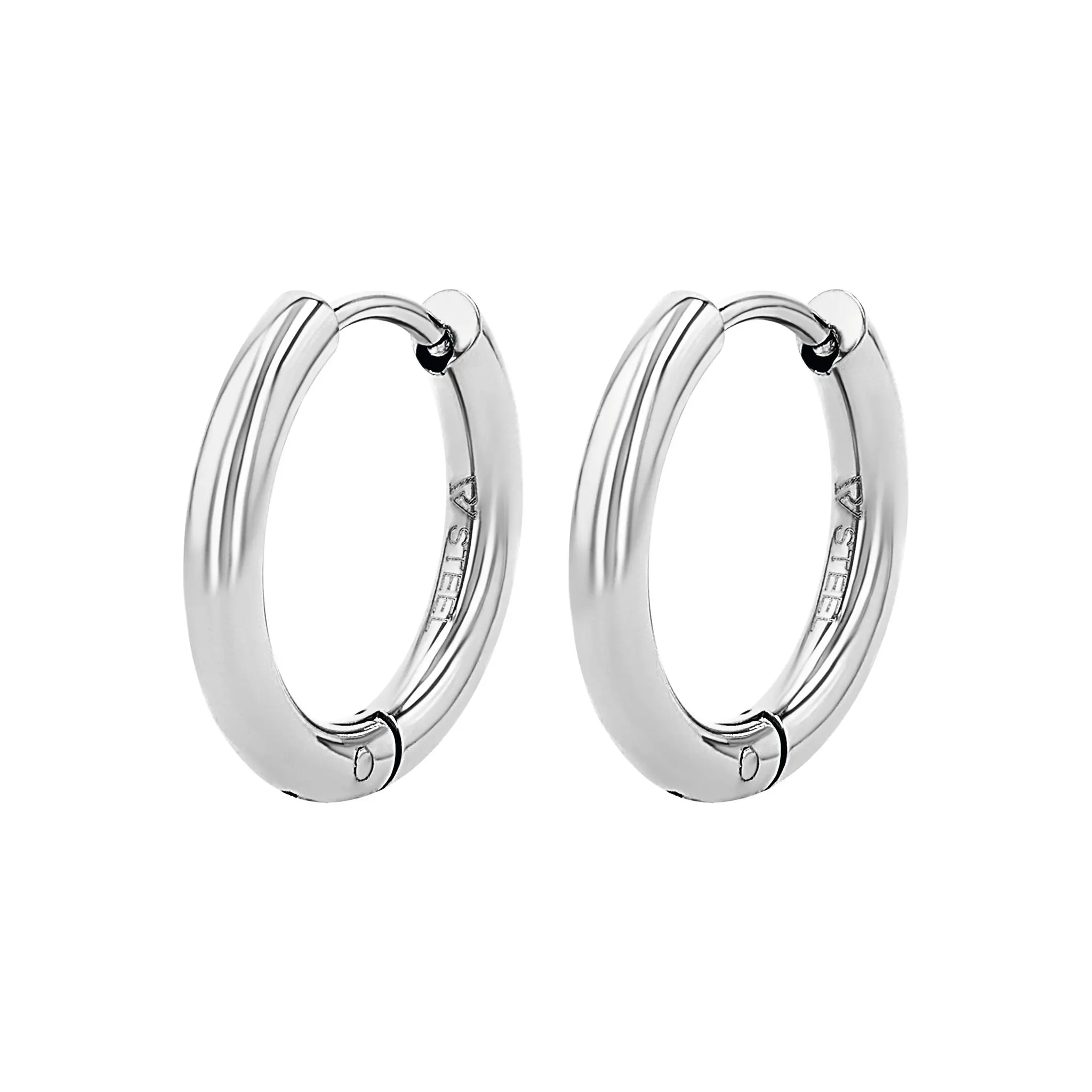 Becca Hoops Small Silver