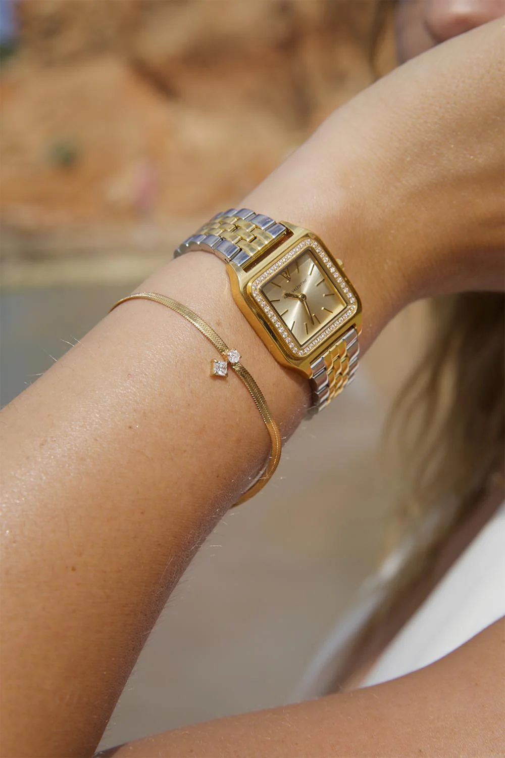 Dream Sleek Bracelet 18K Gold Plated - Image 3