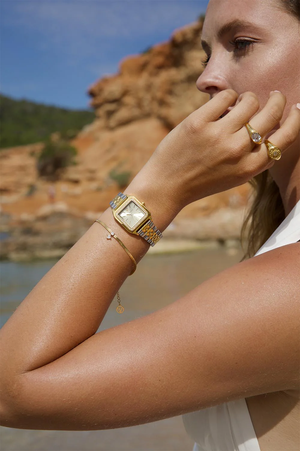 Dream Sleek Bracelet 18K Gold Plated - Image 5