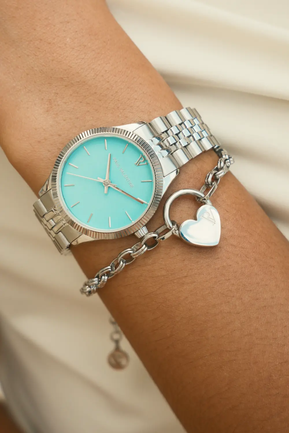Engravable Heart & Soul Bracelet Silver - Image 5