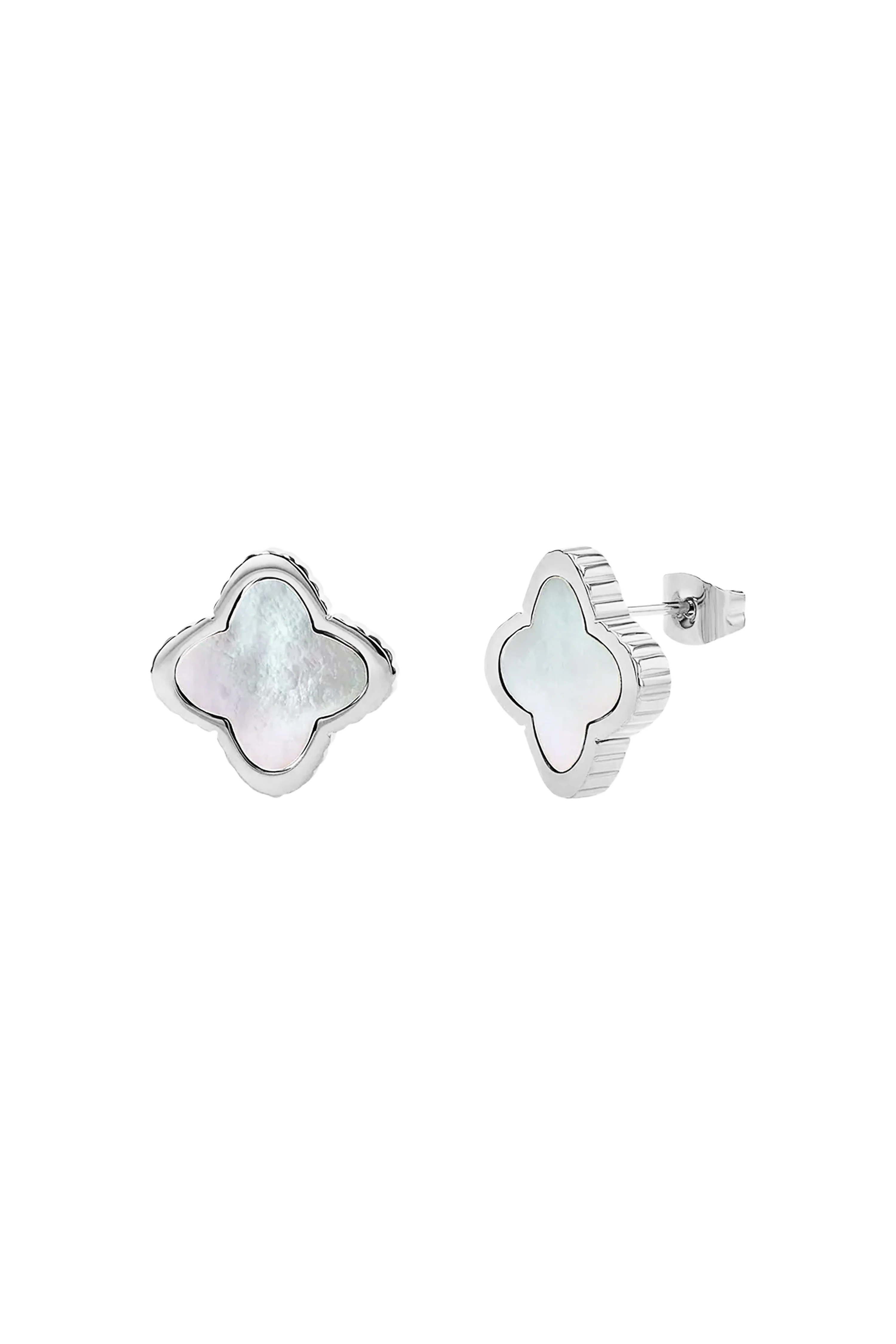 Garden Dash Studs Silver