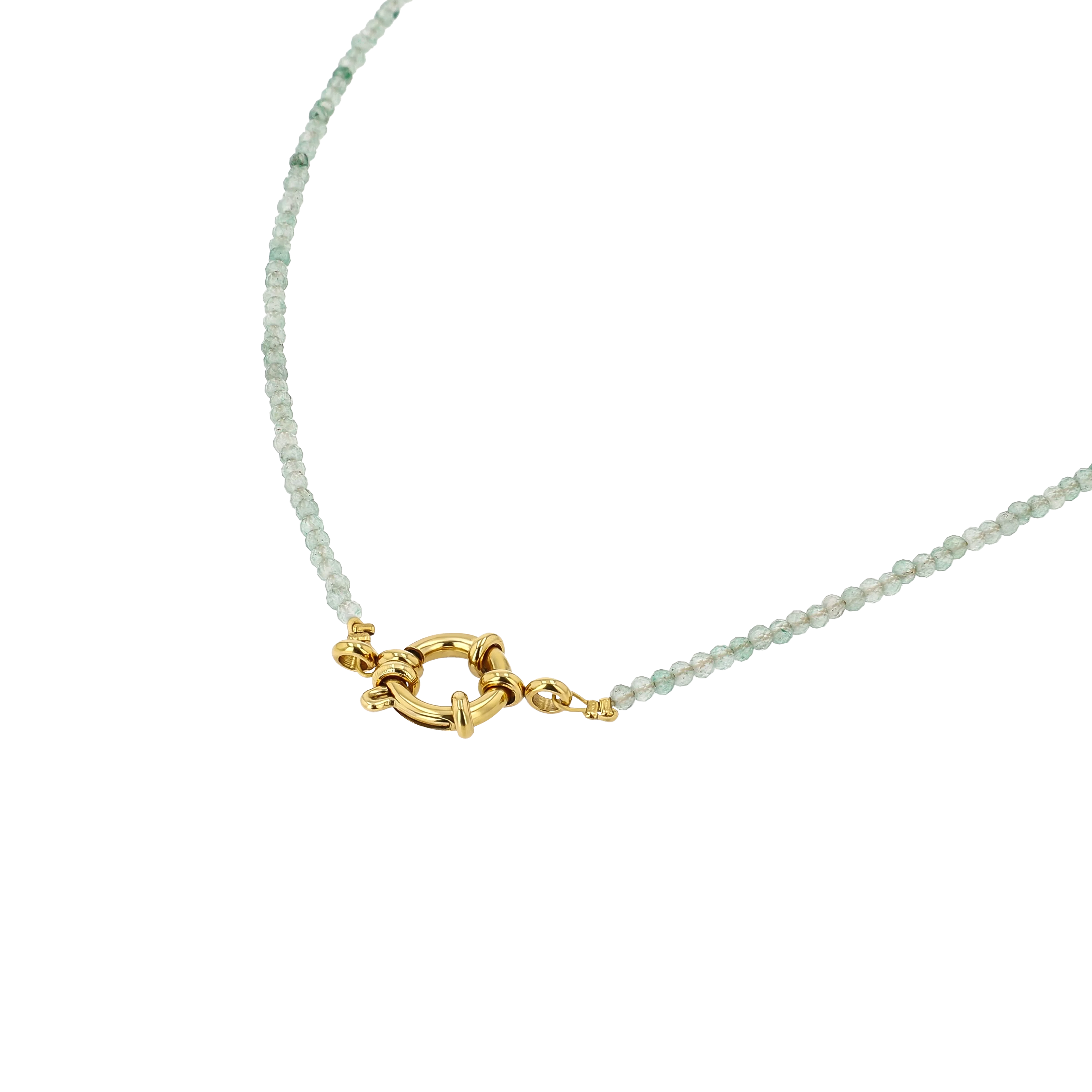 Gemstone Beaded Necklace - Aventurin - Image 3