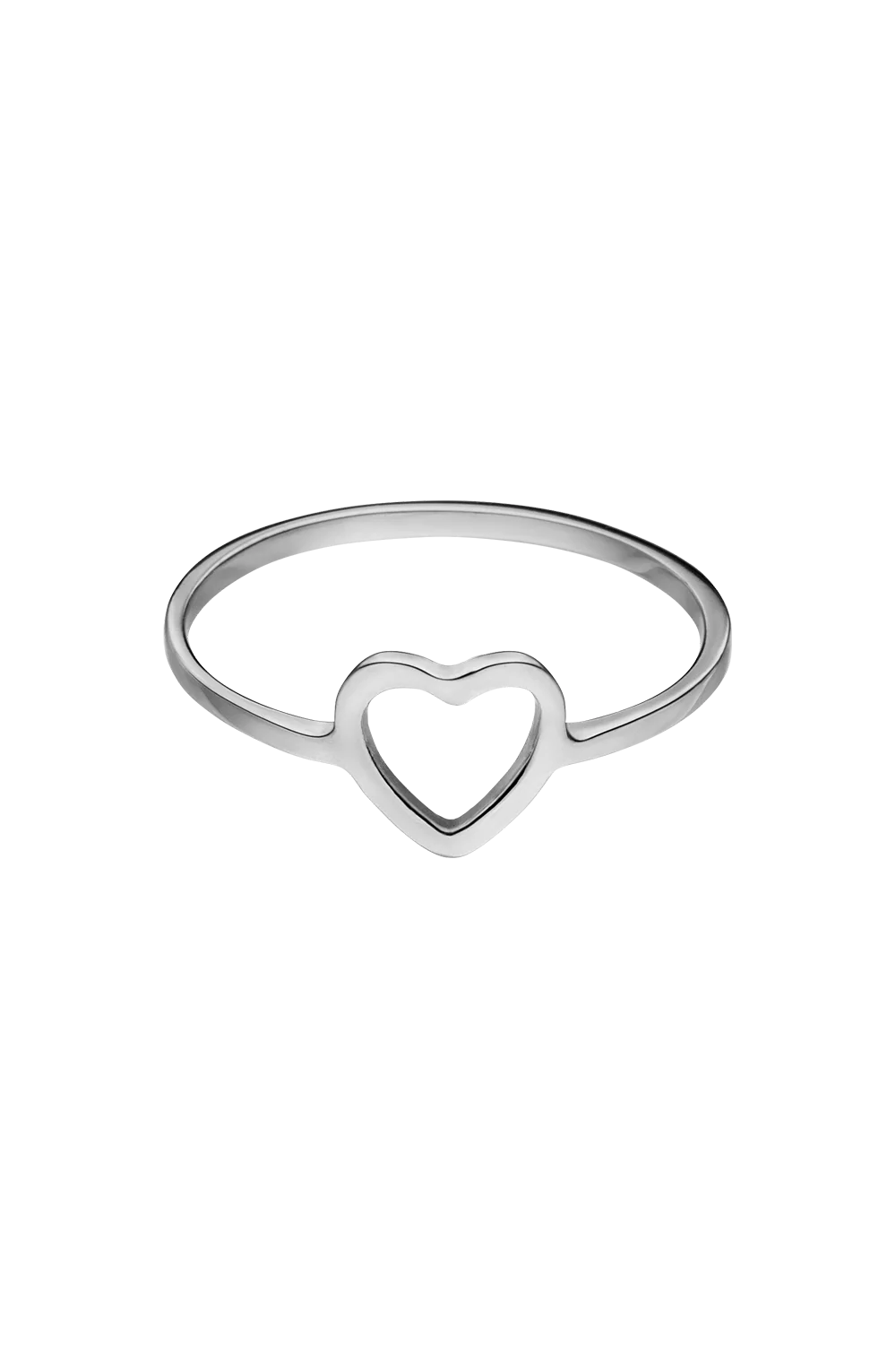Heart Ring Silver