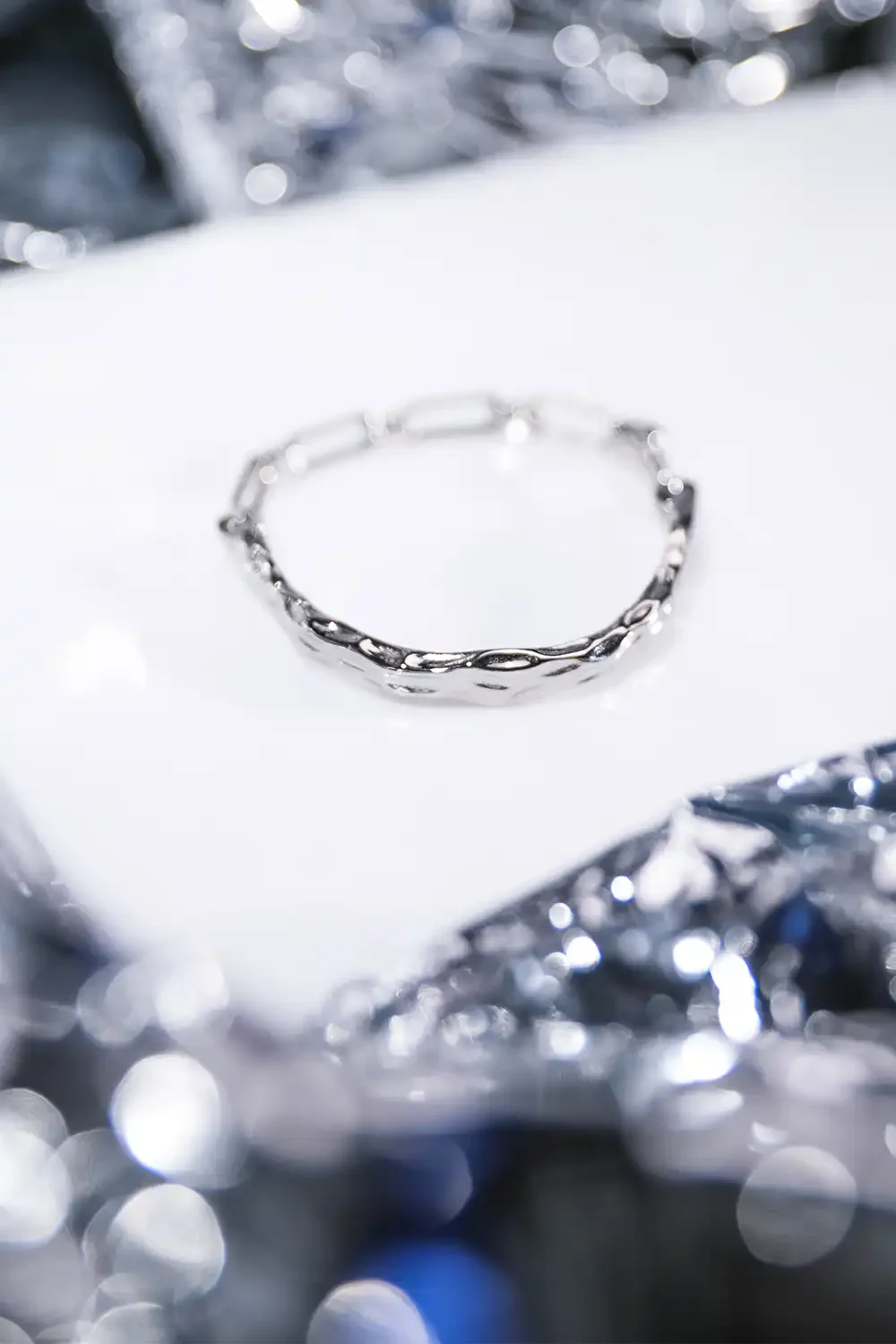 Molten Bangle Silver - Image 7
